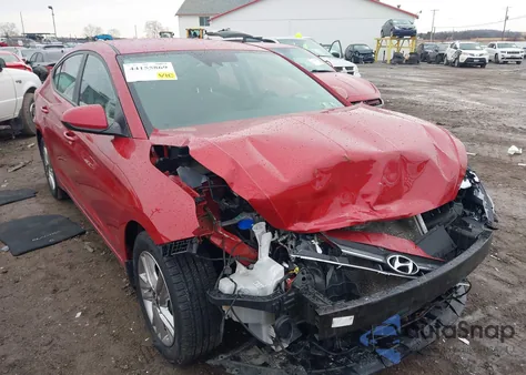 2020 Hyundai Elantra Sel from USA, damaged, VIN 5NPD84LF9LH500988
